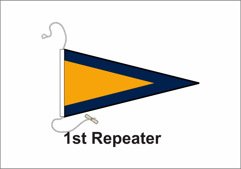 1st Repeater Pennant