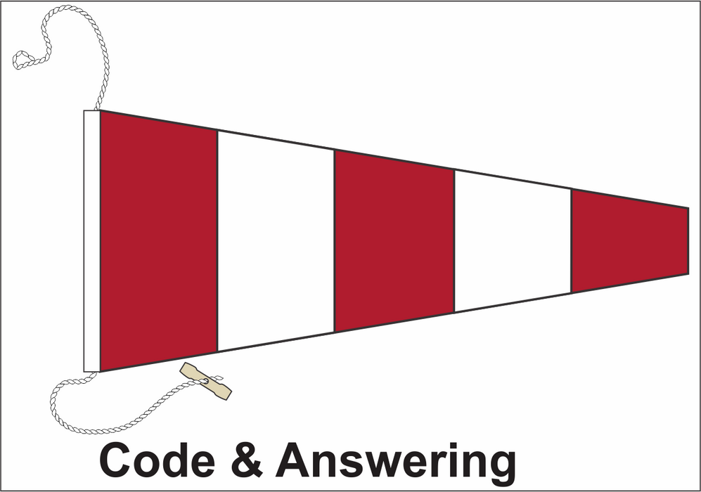 Code & Answering Signal Pennant