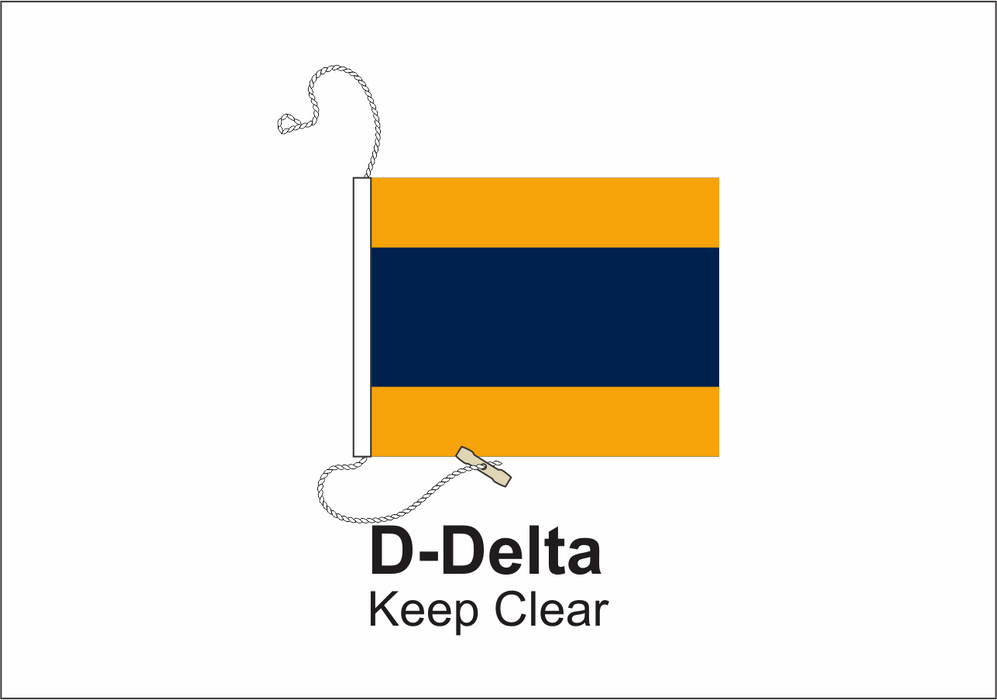 D - Delta International Code Signal Flag