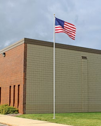 25' Commercial/Residential Sectional Flagpole Kit