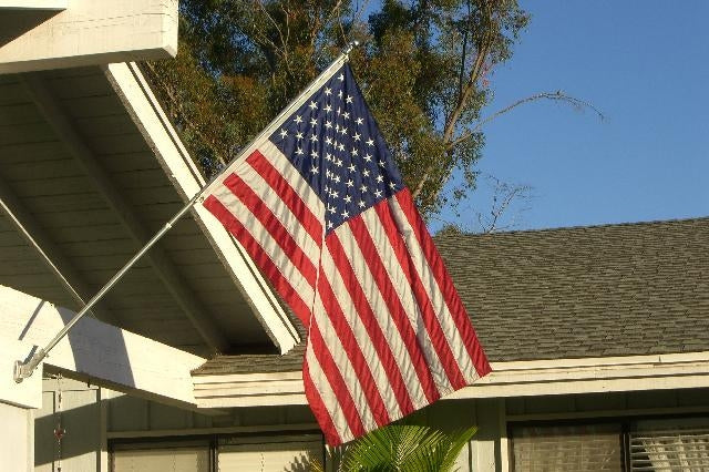 Outrigger House Flagpole - multiple colors and sizes