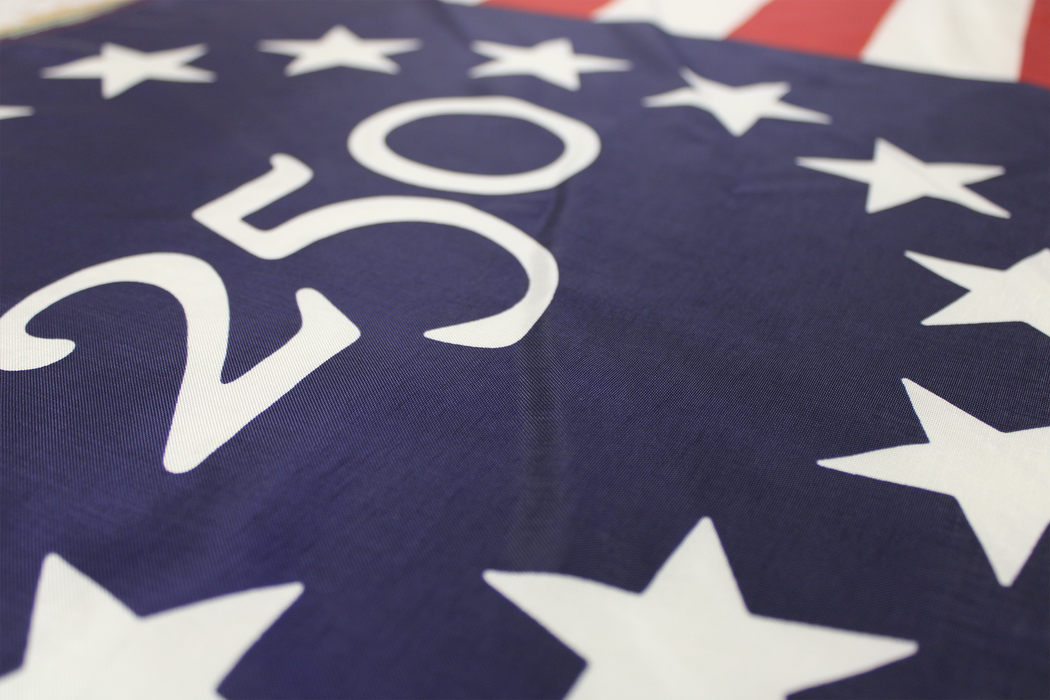 Digitally Printed Custom America 250 Betsy Ross Flag