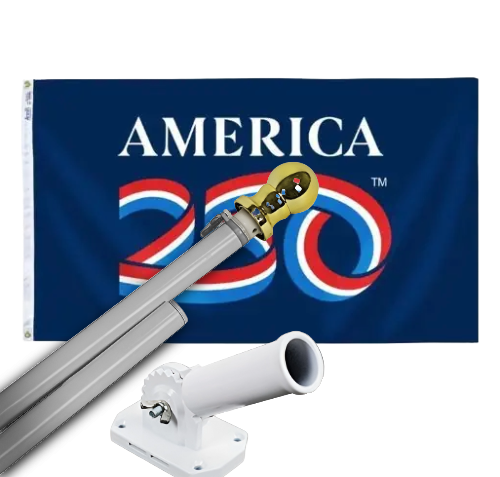 America 250 Flag and Pole Kit
