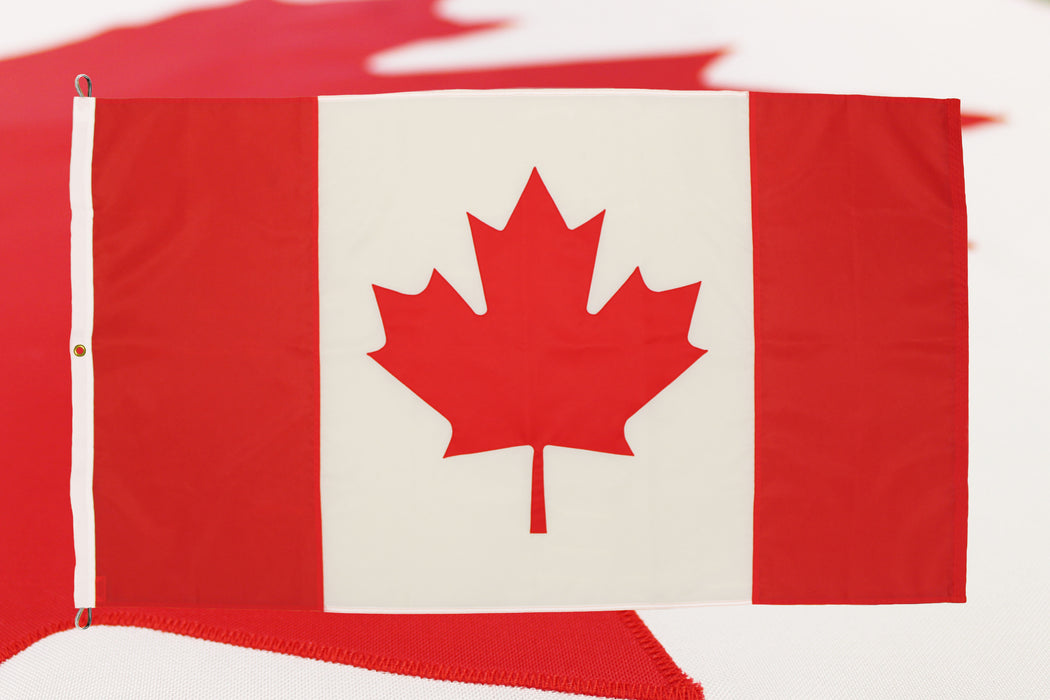 Extra Large Hand Sewn Canadian Flag | Premium Outdoor Nylon | Commercial Use