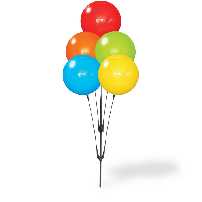 DuraBalloon 5 Balloon Cluster Pole Kit - Customizable