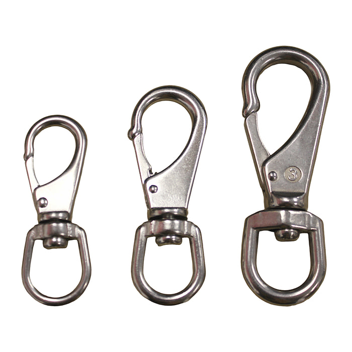Stainless Steel Flag Swivel Snap - Multiple Sizes Available