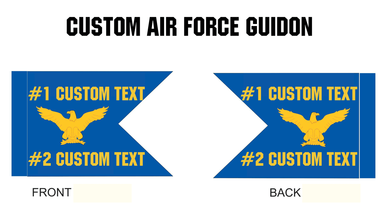 Air Force Guidon Flag - Custom